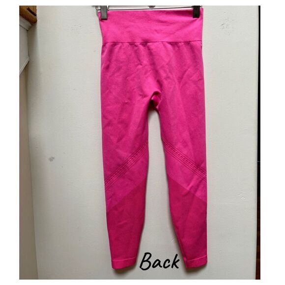 JoyLab Pink Active Seamless Textured Leggings Size Small - Picture 5 of 10